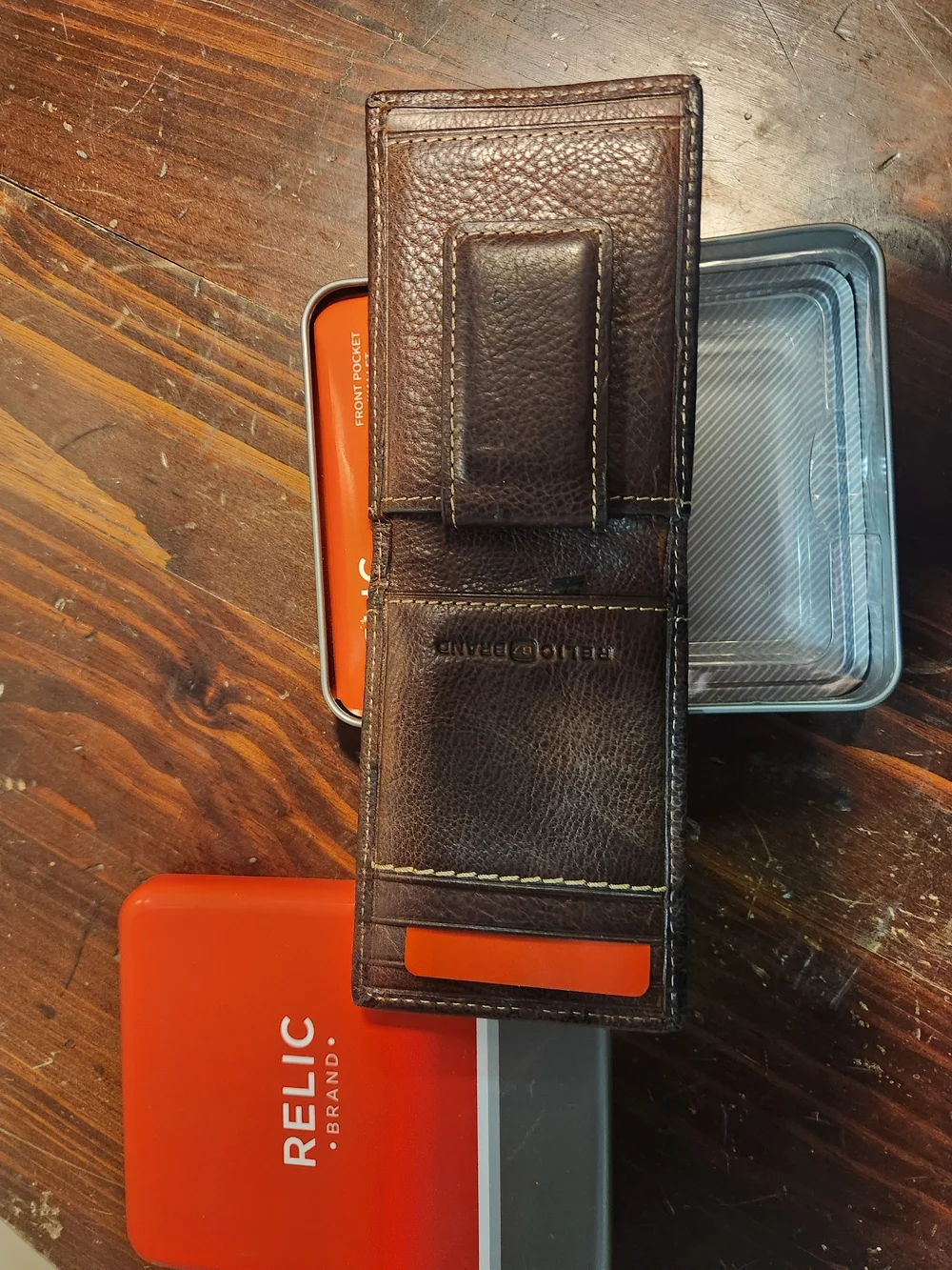 Relic genuine leather